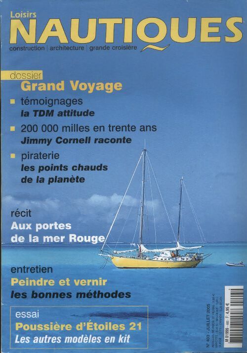 Livrenpoche : Loisirs nautiques n°403 : Dossier grand voyage - Collectif - Livre
