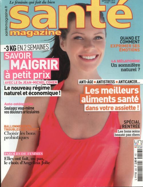 Livrenpoche : Santé magazine n°453 : Les meilleurs aliments santé dans votre assiette ! - Collectif - Livre