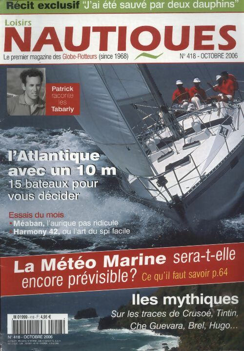 Livrenpoche : Loisirs nautiques n°418 : L météo marine sera-t-elle encore prévisible ? - Collectif - Livre