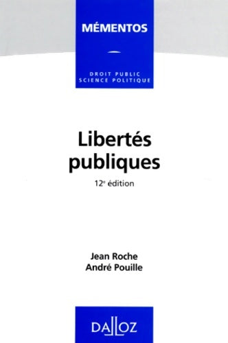 Livrenpoche : Libertés publiques - Jean Roché - Livre