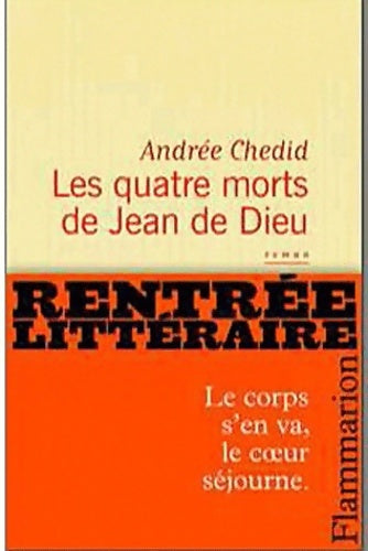Livrenpoche : Les quatre morts de Jean de Dieu - Andrée Chedid - Livre