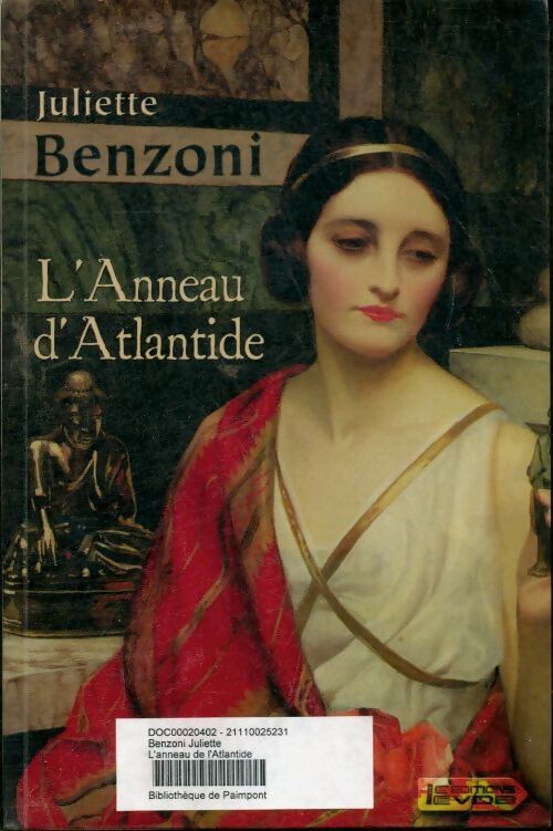 Livrenpoche : Anneau d'Atlantide - Juliette Benzoni - Livre