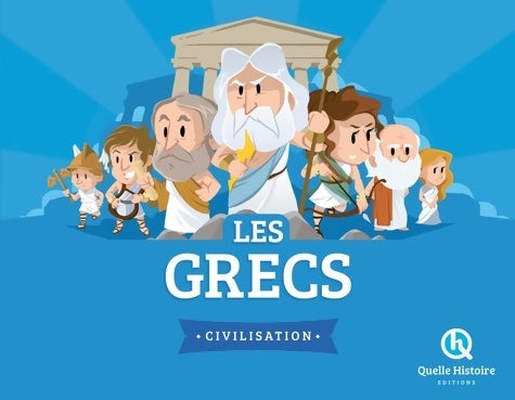 Les grecs - Patricia Crété - Livre