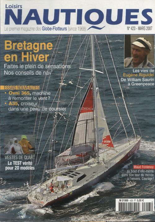 Livrenpoche : Loisirs nautiques n°423 : Bretagne en hiver - Collectif - Livre