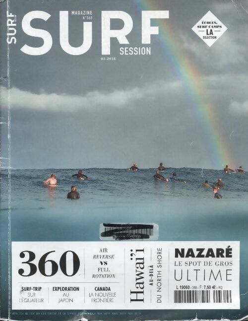 Livrenpoche : Surf Session n°360 : Nazaré, le spot de gros ultime - Collectif - Livre