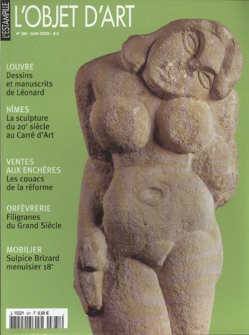 Livrenpoche : L'Objet d'art l'estampille n°381 : Louvre, dessins et manuscrits de Léonard - Collectif - Livre