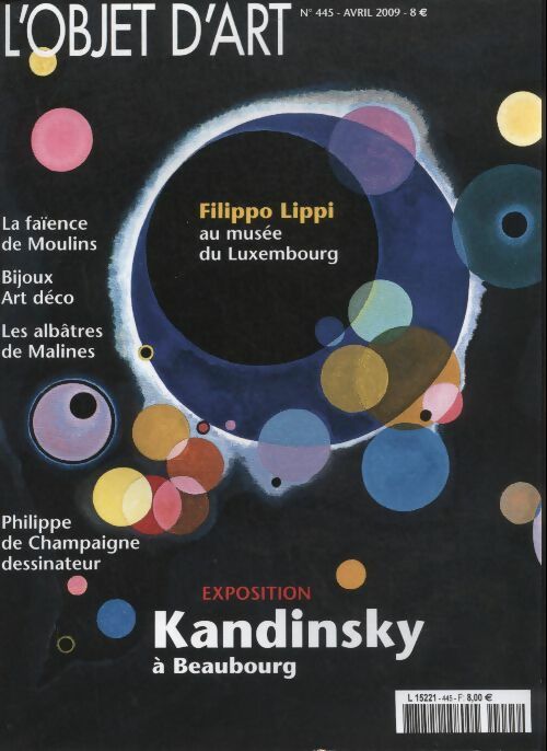 Livrenpoche : L'Objet d'art l'estampille n°445 : Filippo Lippi au musée du Luxembourg - Collectif - Livre