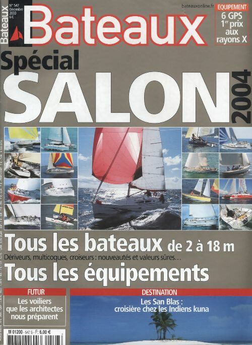 Livrenpoche : Bateaux n°547 : Spécial salon 2004 - Collectif - Livre