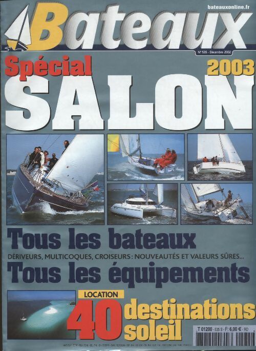 Livrenpoche : Bateaux n°535 : Spécial salon 2003 - Collectif - Livre