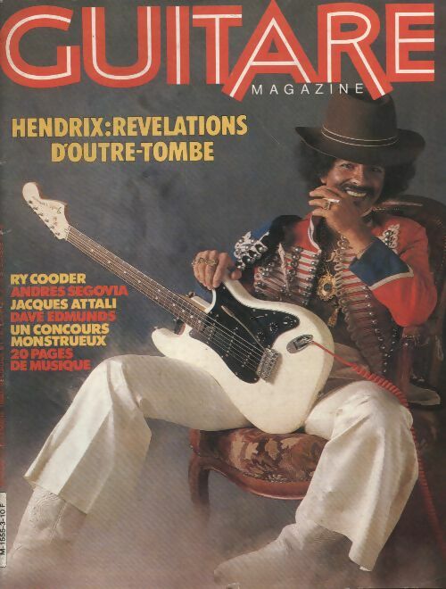 Livrenpoche : Guitare magazine n°3 : Hendrix, révélations d'outre-tombe - Collectif - Livre