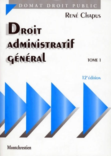 Livrenpoche : Droit public - René Chapus - Livre