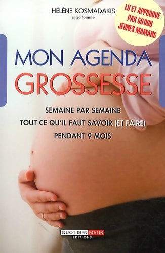 Mon agenda Grossesse - Hélène Kosmadakis - Livre