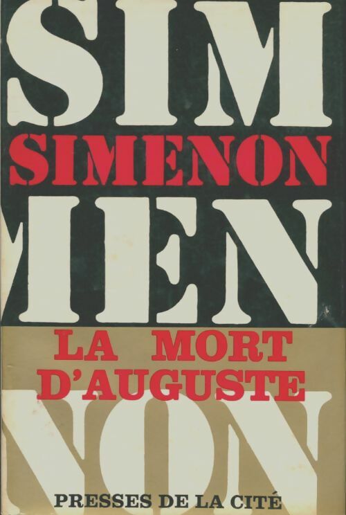 Livrenpoche : La mort d'Auguste - Georges Simenon - Livre