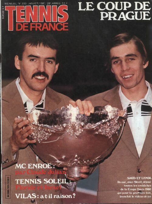 Livrenpoche : Tennis de France n°333 - Collectif - Livre