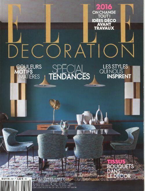 Livrenpoche : Elle décoration n°242 : Spécial tendances - Collectif - Livre