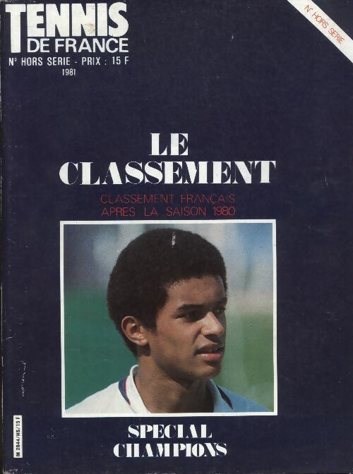 Livrenpoche : Tennis de France hors série n°8 - Collectif - Livre