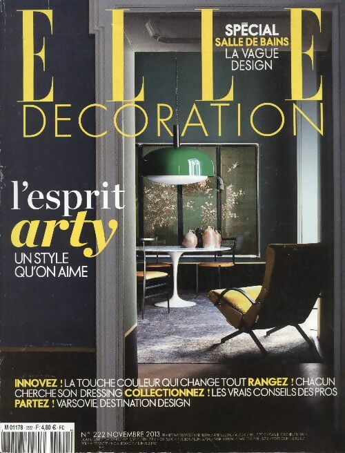 Livrenpoche : Elle décoration n°222 : L'esprit Arty - Collectif - Livre