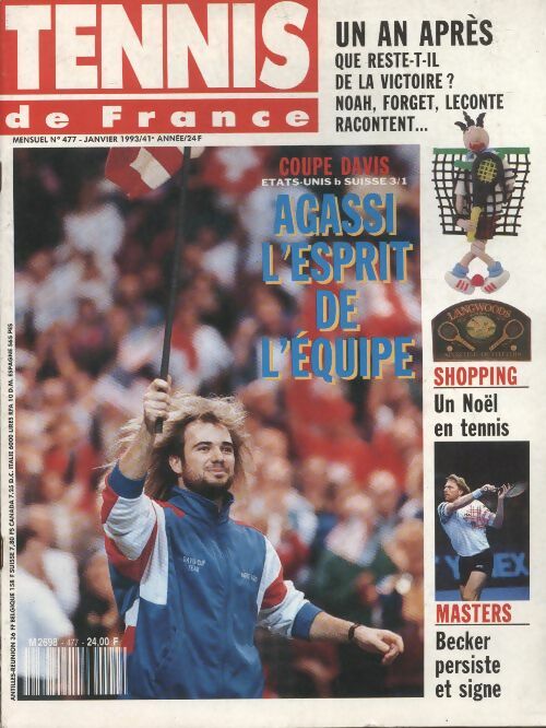 Livrenpoche : Tennis de France n°477 - Collectif - Livre