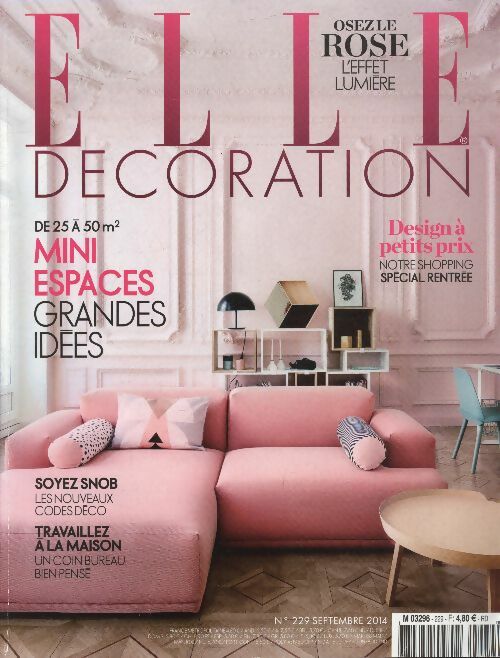 Livrenpoche : Elle décoration n°229 : Mini espaces, grandes idées - Collectif - Livre