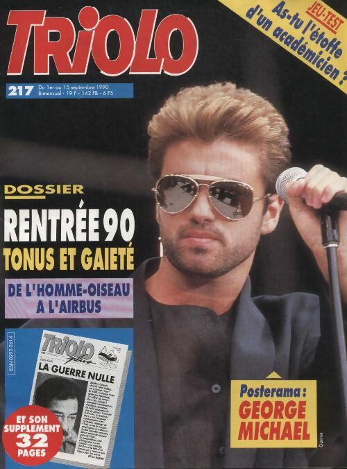 Livrenpoche : Triolo n°217 : Rentrée 90 tonus et gaieté - Collectif - Livre