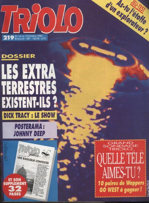 Livrenpoche : Triolo n°219 : Les extra terrestre existent ils ? - Collectif - Livre