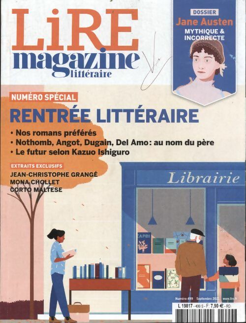 Livrenpoche : Revue Lire n°499 : Rentrée littéraire - Collectif - Livre