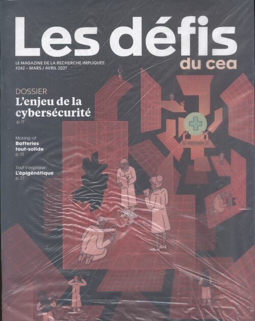 Les défis du CEA n°242 : L'enjeu de la cybersécurité - Collectif -  Les défis du CEA - Livre