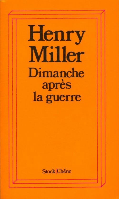Livrenpoche : Dimanche après la guerre - Henry Miller - Livre