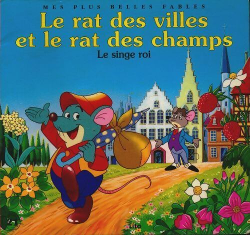 Livrenpoche : Rat des villes rat des champs mini-contes :Le singe roi - Jean De La Fontaine - Livre