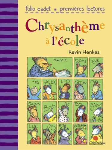 Livrenpoche : Chrysanthème à l'école - Kevin Henkes - Livre