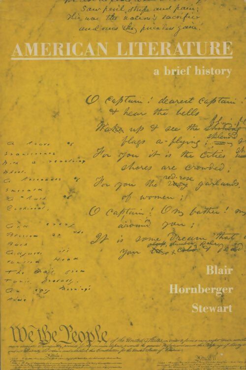 Livrenpoche : American literature, a brief history - Collectif - Livre