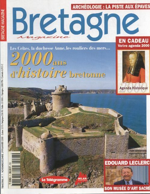 Bretagne magazine n°7 : 2000 ans d'histoire bretonne - Collectif -  Bretagne magazine - Livre