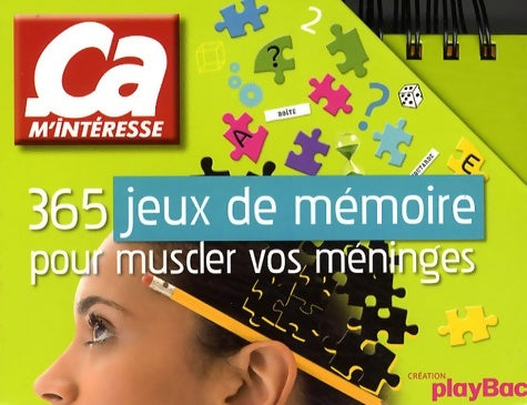 Livrenpoche : 365 jeux de mémoire pour muscler vos méninges - Collectif - Livre