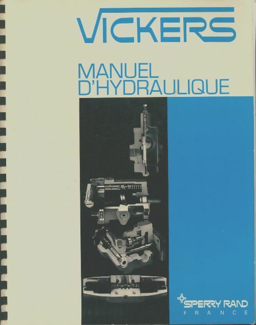 Livrenpoche : Vickers manuel d'hydraulique - Collectif - Livre