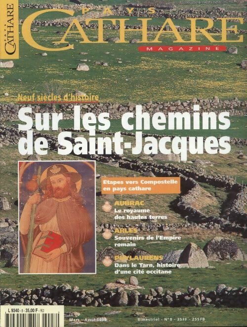 Livrenpoche : Pays Cathare n°8 : Sur les chemins de Saint-Jacques - Collectif - Livre