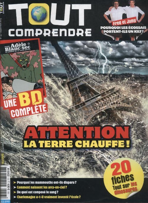 Livrenpoche : Tout comprendre n°13 : Attention la Terre chauffe ! - Collectif - Livre