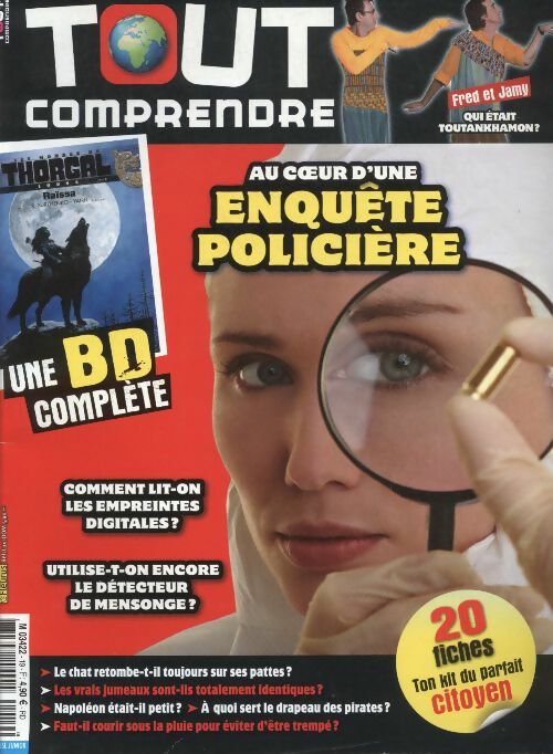 Livrenpoche : Tout comprendre n°19 : Au c?ur d'une enquête policière - Collectif - Livre