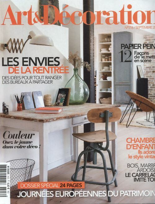 Livrenpoche : Art & Décoration n°516 : Les envies de la rentrée - Collectif - Livre