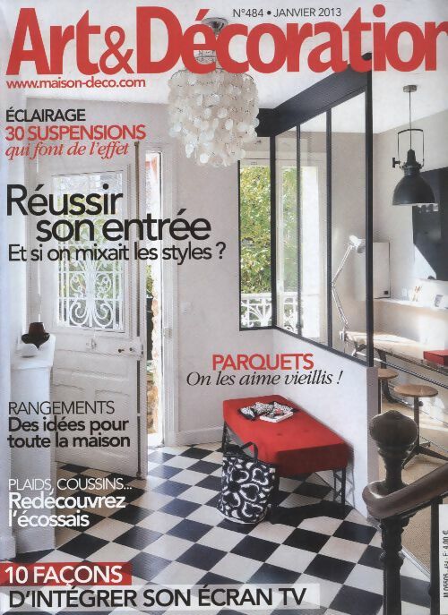 Livrenpoche : Art & Décoration n°484 : Réussir son entrée - Collectif - Livre