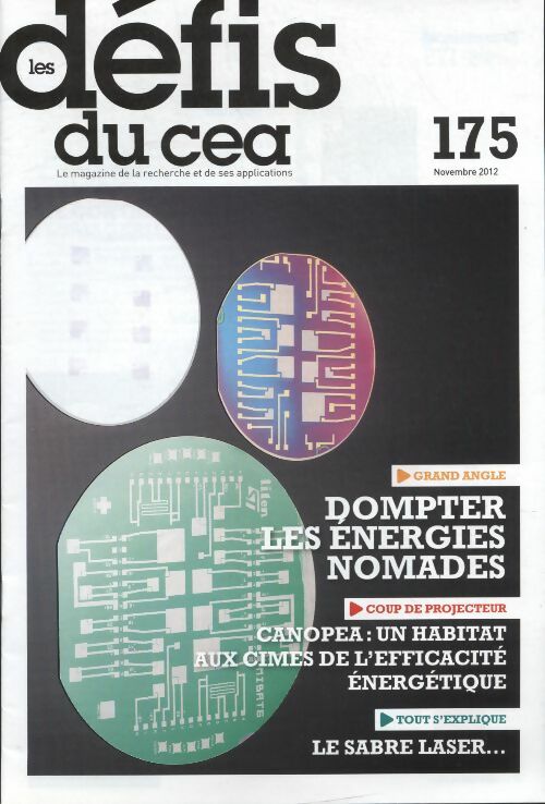 Livrenpoche : Les défis du CEA n°175 : Dompter les énergies nomades - Collectif - Livre