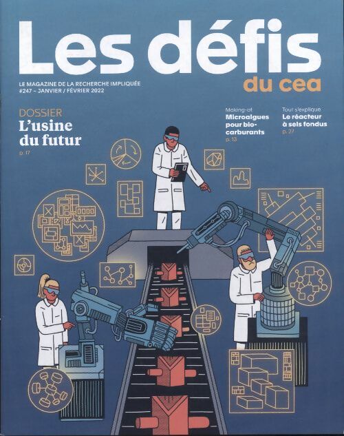 Livrenpoche : Les défis du CEA n°247 : L'usine du futur - Collectif - Livre