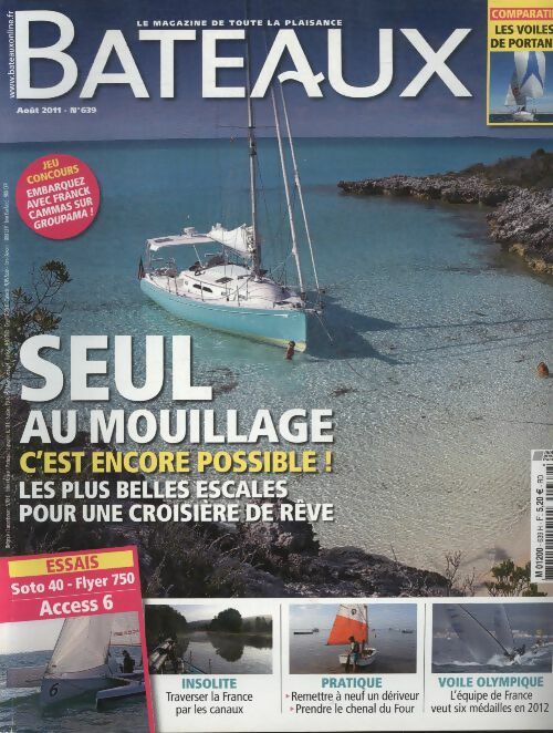 Livrenpoche : Bateaux n°639 : Seul au mouillage c'est encore possible - Collectif - Livre