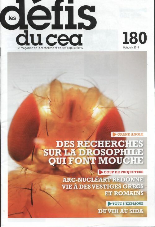 Livrenpoche : Les défis du CEA n°180 : Des recherches sur la drosophile qui font mouche - Collectif - Livre