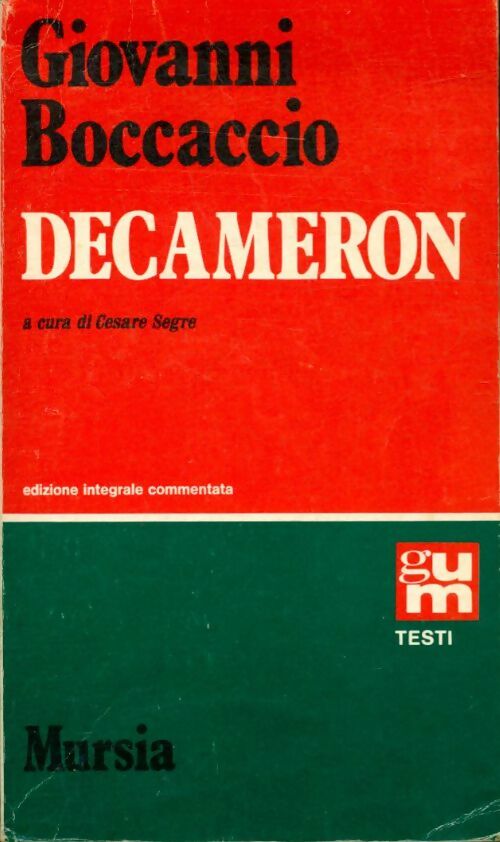 Livrenpoche : Decameron - Giovanni Bocaccio - Livre