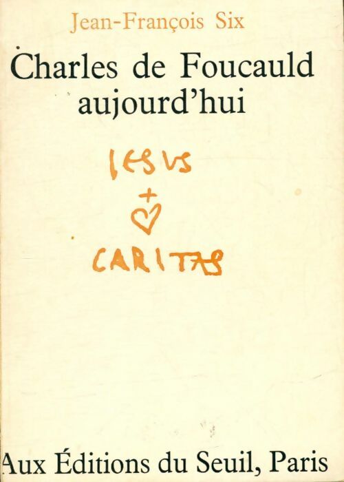 Livrenpoche : Charles de Foucauld aujourd'hui - Jean-François Six - Livre
