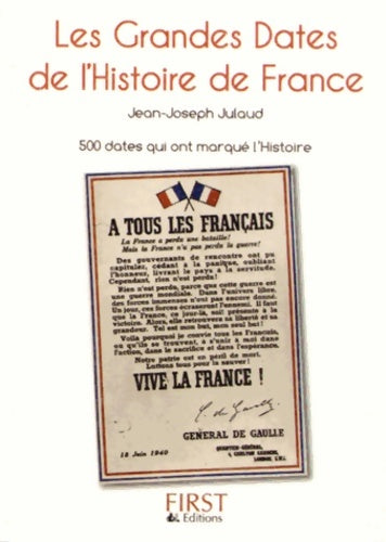 Livrenpoche : Les grandes dates de l'Histoire de France - Jean-Joseph Julaud - Livre