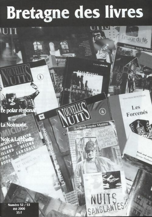 Livrenpoche : Bretagne des livres n°52-53 - Collectif - Livre