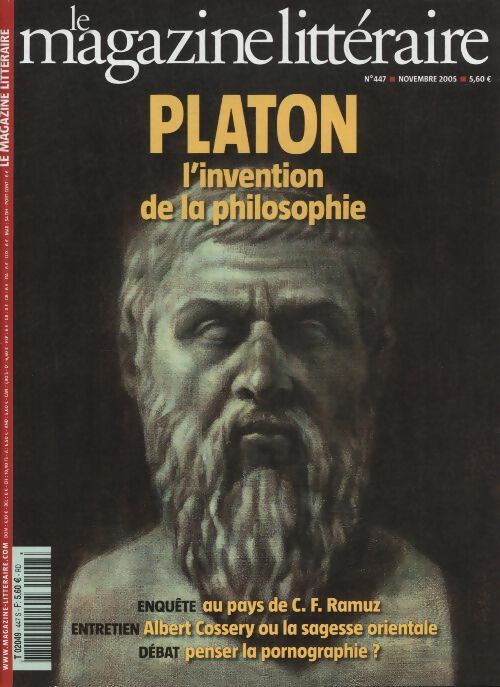 Livrenpoche : Magazine littéraire n°447 : Platon, l'invention de la philosophie - Collectif - Livre