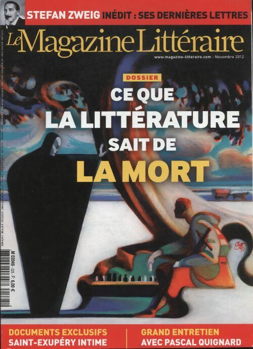Livrenpoche : Magazine littéraire n°525 : Ce que la littérature sait de la mort - Collectif - Livre