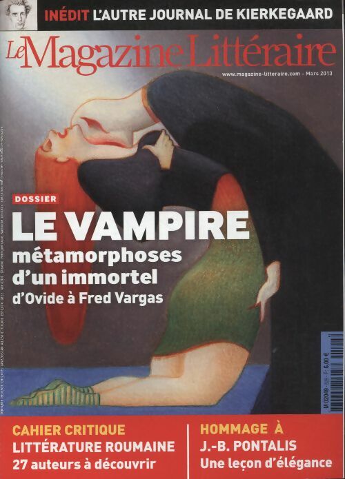 Livrenpoche : Magazine littéraire n°529 : Le vampire - Collectif - Livre